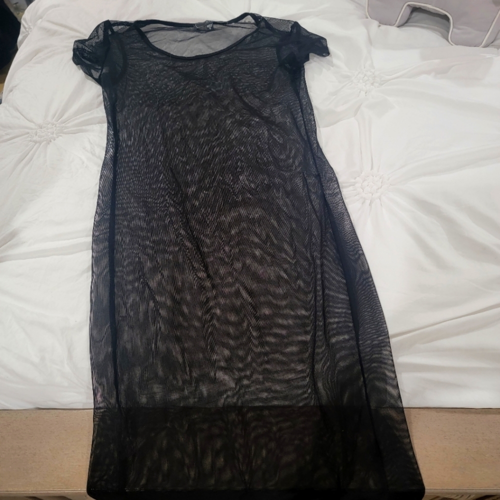 See through dress